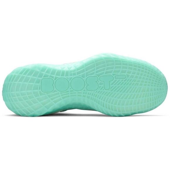 NWB Adidas Men SZ 18 Harden Vol. 5 Futurenatural Clear Mint Crew Yellow Shoes - Picture 4 of 6